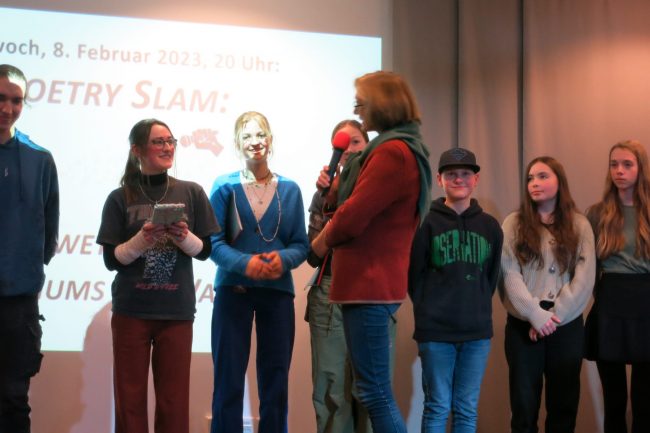 Poetry Slam Gymnasium am Waldhof 8. Februar 2023